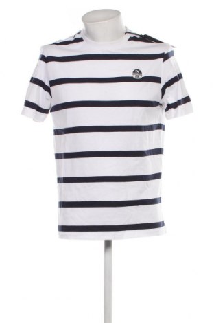Herren T-Shirt North Sails, Größe M, Farbe Weiß, Preis € 26,80