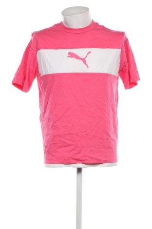 Ανδρικό t-shirt PUMA, Μέγεθος M, Χρώμα Ρόζ , Τιμή 11,13 €