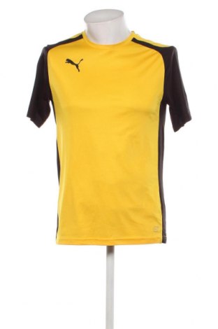 Мъжка тениска PUMA, Размер M, Цвят Жълт, Цена 20,00 лв.