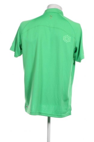 Мъжка тениска PUMA, Размер L, Цвят Зелен, Цена 20,00 лв.
