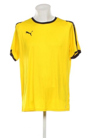 Męski T-shirt PUMA, Rozmiar XL, Kolor Żółty, Cena 174,39 zł