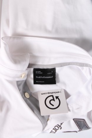 Herren T-Shirt Peak Performance, Größe L, Farbe Weiß, Preis 16,70 €