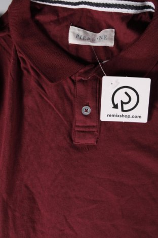 Ανδρικό t-shirt Pier One, Μέγεθος M, Χρώμα Κόκκινο, Τιμή 10,82 €