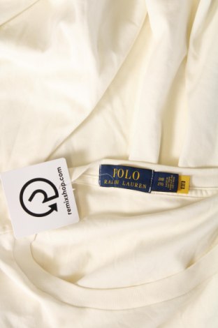 Męski T-shirt Polo By Ralph Lauren, Rozmiar XXL, Kolor ecru, Cena 351,63 zł