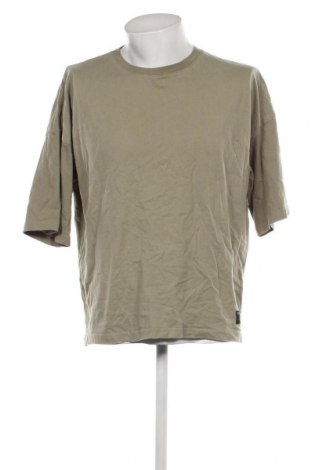 Ανδρικό t-shirt Pull&Bear, Μέγεθος L, Χρώμα Πράσινο, Τιμή 4,82 €