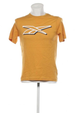 Мъжка тениска Reebok, Размер S, Цвят Жълт, Цена 16,24 лв.