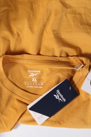 Ανδρικό t-shirt Reebok, Μέγεθος XL, Χρώμα Κίτρινο, Τιμή 8,67 €