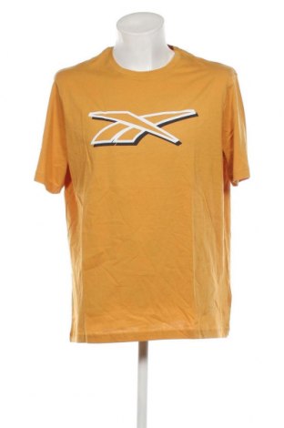 Мъжка тениска Reebok, Размер XL, Цвят Жълт, Цена 16,24 лв.