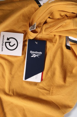 Мъжка тениска Reebok, Размер M, Цвят Жълт, Цена 16,24 лв.