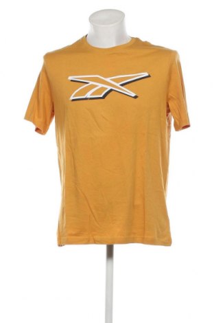 Herren T-Shirt Reebok, Größe L, Farbe Gelb, Preis € 8,37