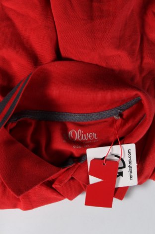 Мъжка тениска S.Oliver, Размер 3XL, Цвят Червен, Цена 29,00 лв.