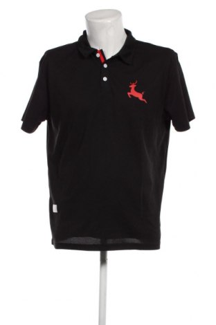 Ανδρικό t-shirt SHEIN, Μέγεθος L, Χρώμα Μαύρο, Τιμή 4,98 €