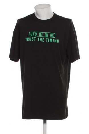 Ανδρικό t-shirt SHEIN, Μέγεθος M, Χρώμα Μαύρο, Τιμή 4,82 €
