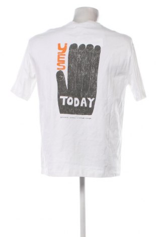 Мъжка тениска Samsoe & Samsoe, Размер M, Цвят Бял, Цена 48,88 лв.