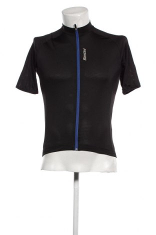 Мъжка тениска Santini, Размер L, Цвят Черен, Цена 68,00 лв.