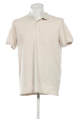 Ανδρικό t-shirt Selected Homme, Μέγεθος XXL, Χρώμα  Μπέζ, Τιμή 16,70 €