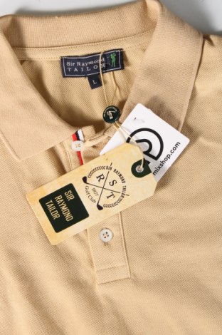 Ανδρικό t-shirt Sir Raymond Tailor, Μέγεθος L, Χρώμα  Μπέζ, Τιμή 22,78 €