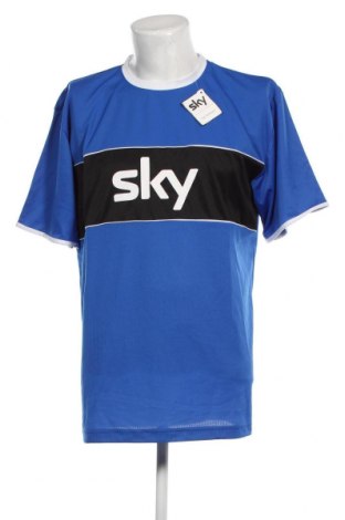 Мъжка тениска Sky, Размер XL, Цвят Син, Цена 34,00 лв.
