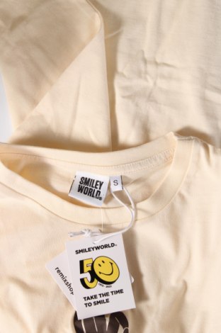 Мъжка тениска Smiley World, Размер S, Цвят Жълт, Цена 9,87 лв.