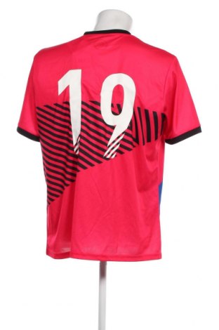 Męski T-shirt Sports, Rozmiar XL, Kolor Różowy, Cena 67,17 zł
