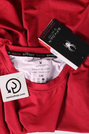 Herren T-Shirt Spyder, Größe L, Farbe Rot, Preis 35,05 €
