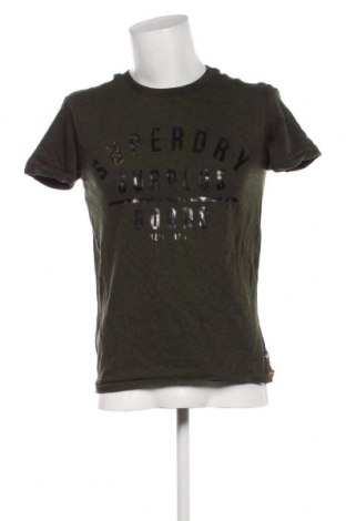 Ανδρικό t-shirt Superdry, Μέγεθος M, Χρώμα Πράσινο, Τιμή 8,04 €