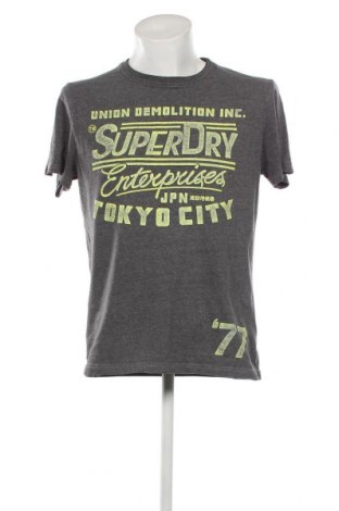 Tricou de bărbați Superdry, Mărime XL, Culoare Gri, Preț 42,76 Lei