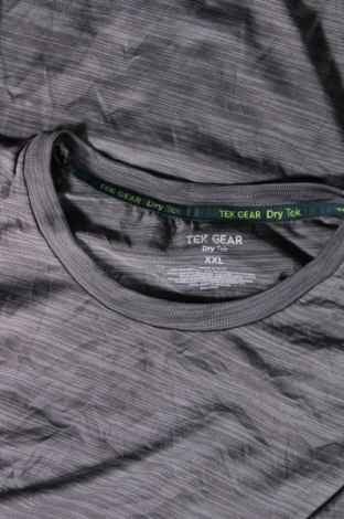 Ανδρικό t-shirt Tek Gear, Μέγεθος XXL, Χρώμα Γκρί, Τιμή 5,29 €