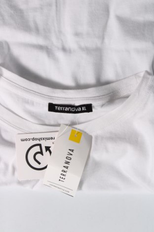 Мъжка тениска Terranova, Размер XL, Цвят Бял, Цена 14,07 лв.