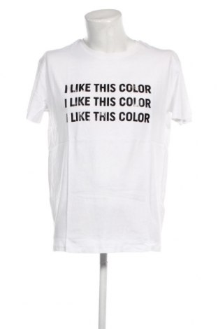 Ανδρικό t-shirt Terranova, Μέγεθος XL, Χρώμα Λευκό, Τιμή 8,55 €