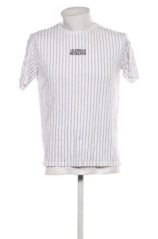 Herren T-Shirt Terranova, Größe L, Farbe Weiß, Preis 5,43 €