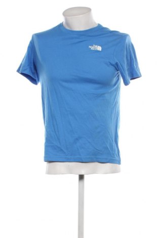 Męski T-shirt The North Face, Rozmiar S, Kolor Niebieski, Cena 76,77 zł