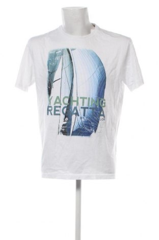 Herren T-Shirt Tom Tailor, Größe XL, Farbe Weiß, Preis 6,96 €