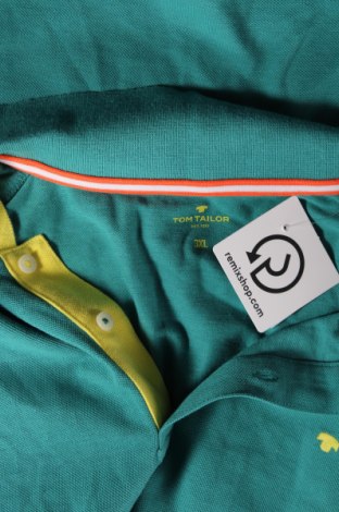 Мъжка тениска Tom Tailor, Размер 3XL, Цвят Зелен, Цена 10,00 лв.