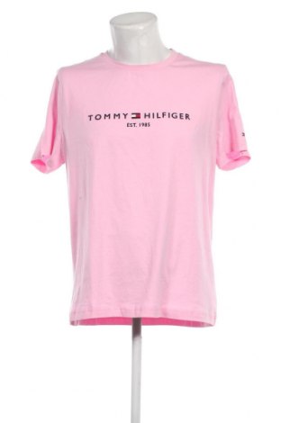 Herren T-Shirt Tommy Hilfiger, Größe XXL, Farbe Rosa, Preis 35,05 €