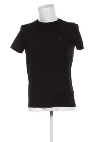 Tricou de bărbați Tommy Hilfiger, Mărime M, Culoare Negru, Preț 223,68 Lei