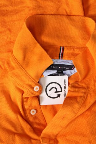 Мъжка тениска Tommy Hilfiger, Размер L, Цвят Оранжев, Цена 24,00 лв.