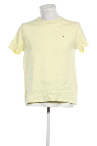 Tricou de bărbați Tommy Hilfiger, Mărime M, Culoare Galben, Preț 78,95 Lei