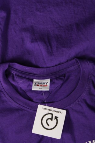 Pánske tričko  Tommy Jeans, Veľkosť XXL, Farba Fialová, Cena  34,00 €