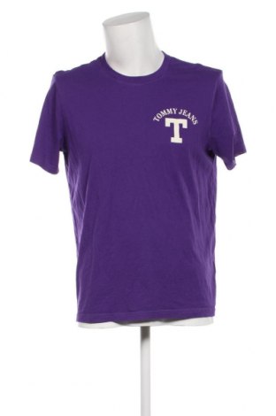 Herren T-Shirt Tommy Jeans, Größe XXL, Farbe Lila, Preis 35,05 €