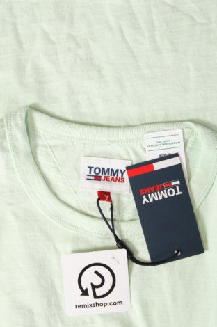 Ανδρικό t-shirt Tommy Jeans, Μέγεθος L, Χρώμα Πράσινο, Τιμή 34,00 €
