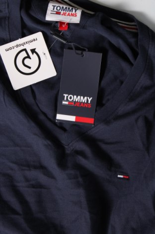 Męski T-shirt Tommy Jeans, Rozmiar L, Kolor Niebieski, Cena 210,98 zł