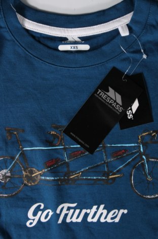 Pánske tričko  Trespass, Veľkosť XXS, Farba Modrá, Cena  7,24 €