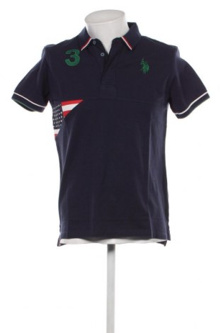 Męski T-shirt U.S. Polo Assn., Rozmiar L, Kolor Niebieski, Cena 110,88 zł