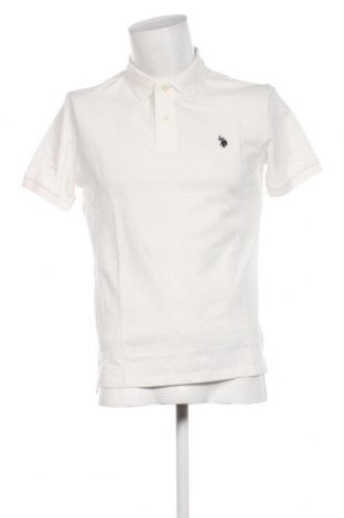 Мъжка тениска U.S. Polo Assn., Размер L, Цвят Бял, Цена 45,76 лв.