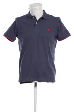 Ανδρικό t-shirt U.S. Polo Assn., Μέγεθος L, Χρώμα Μπλέ, Τιμή 13,94 €