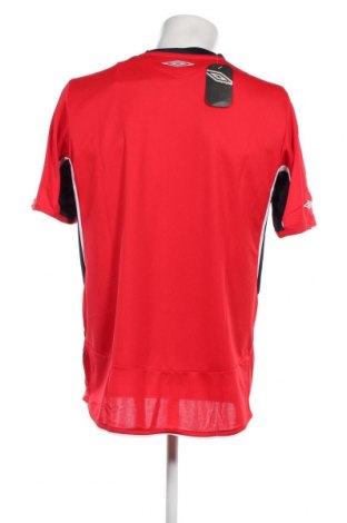 Мъжка тениска Umbro, Размер L, Цвят Червен, Цена 34,00 лв.