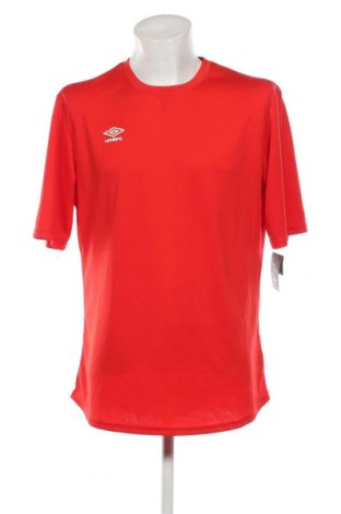 Мъжка тениска Umbro, Размер XXL, Цвят Червен, Цена 20,40 лв.