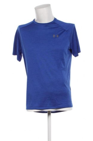 Męski T-shirt Under Armour, Rozmiar M, Kolor Niebieski, Cena 63,97 zł