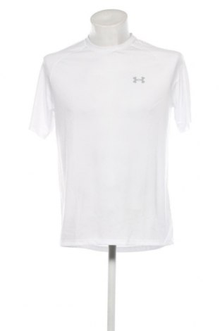 Мъжка тениска Under Armour, Размер M, Цвят Бял, Цена 58,00 лв.